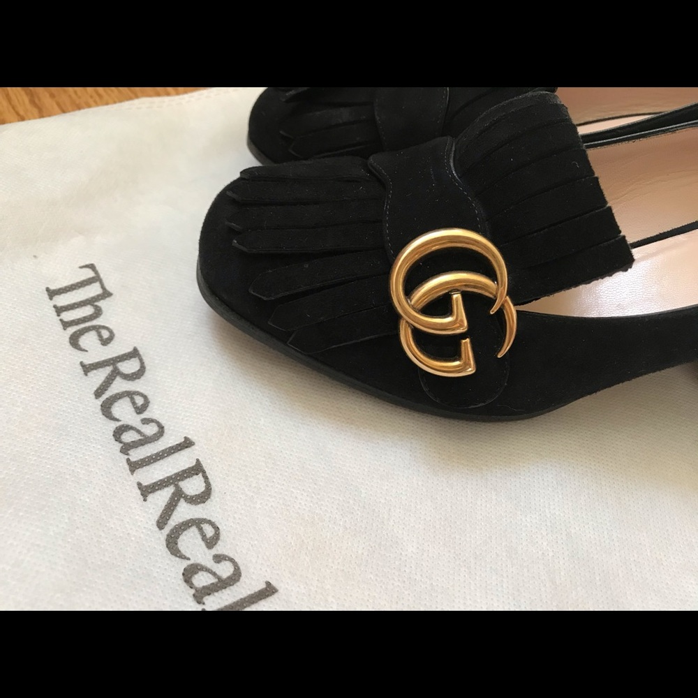 Gucci marmont pumps